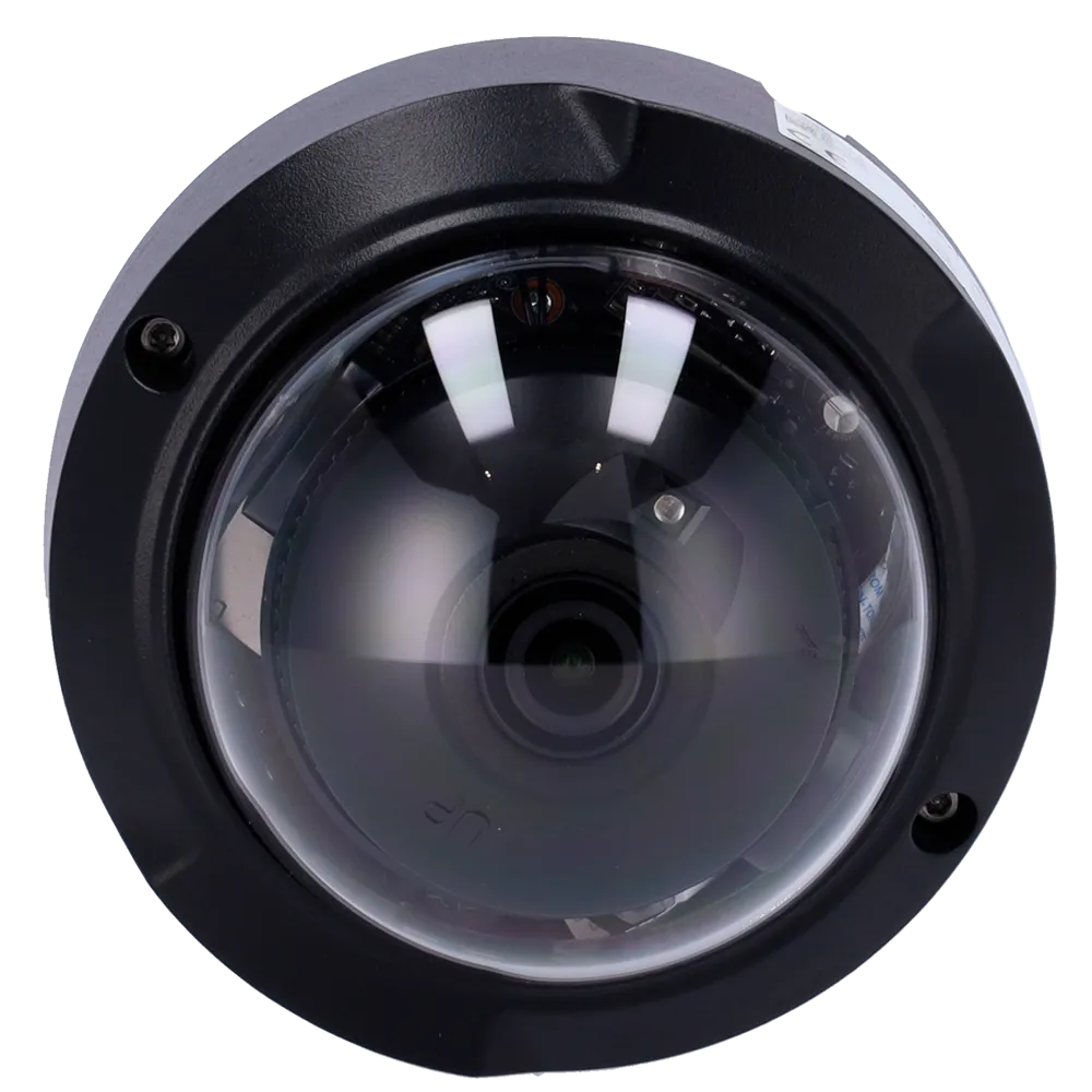 Cámara IP Domo Uniview UV-IPC324SB-DF28K-I0-BLACK 4MP PoE