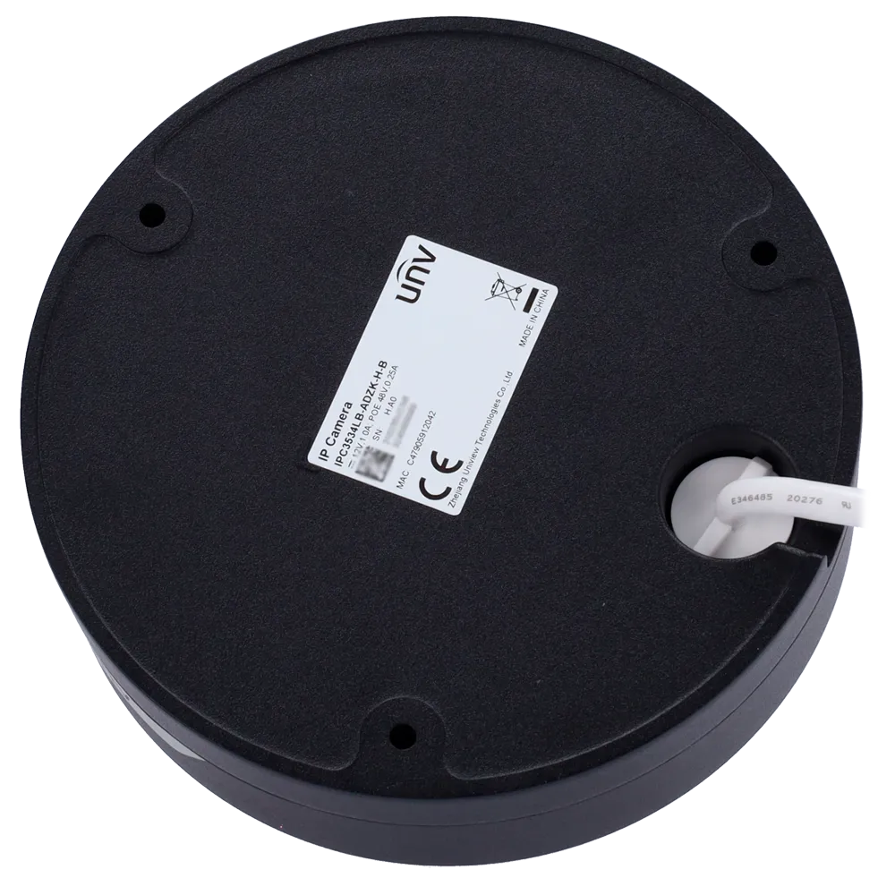 Uniview UV-IPC3534LB-ADZK-H-BLACK Cámara Domo IP Exterior