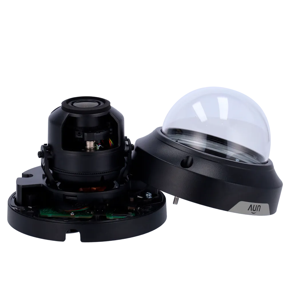 Cámara Domo IP 4MP Uniview UV-IPC3534SB-ADNZK-I0-BLACK Exterior