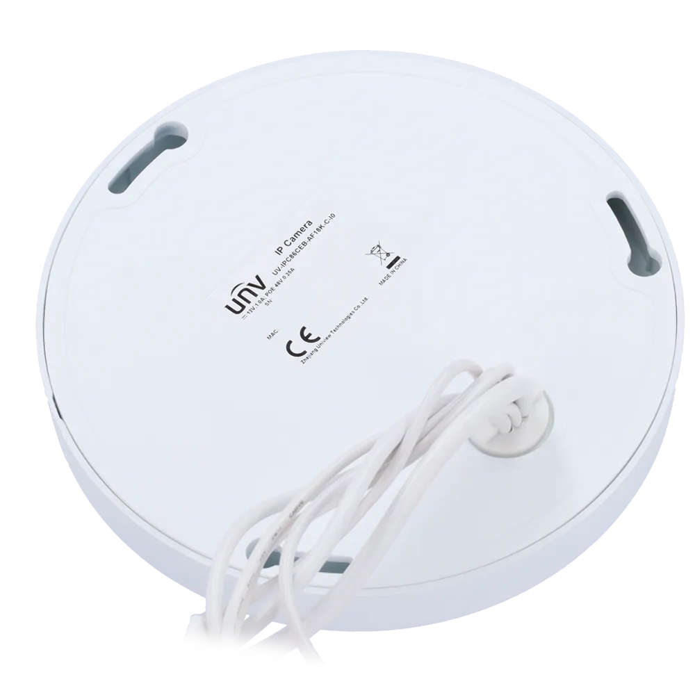 Cámara Fisheye Uniview UV-IPC86CEB-AF18KC-I0 8MP PoE Exterior