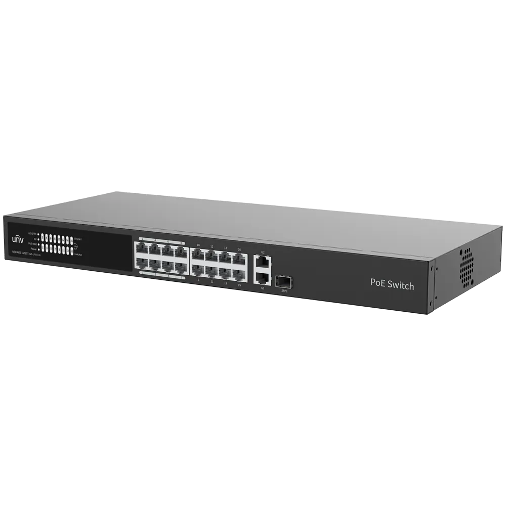 Switch PoE Gestionable Uniview UV-NSW3000-16T1GT1GC-LPOE-IN