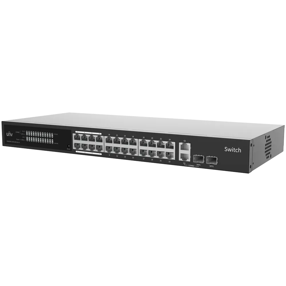 Switch Gigabit Gestionable 24P Uniview UV-NSW3000-25GT1GP1GC-IN