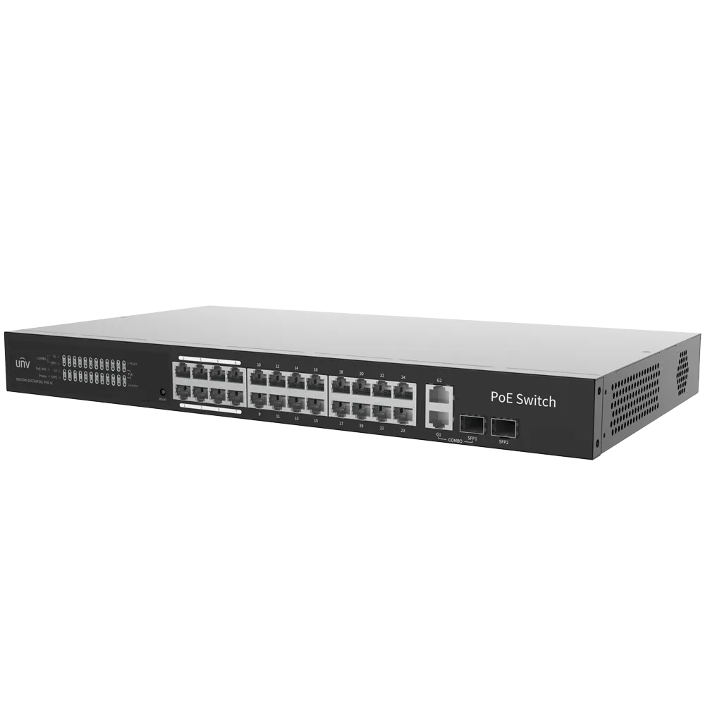 Switch Gigabit PoE Gestionable 24P Uniview UV-NSW3000-25GT1GP1GC-POE-IN