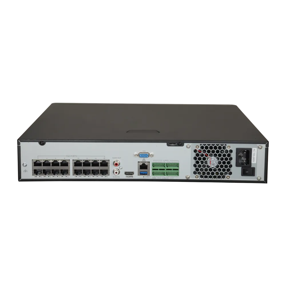 Uniview UV-NVR304-32S-P16 NVR 16 Canales PoE 4K H.265