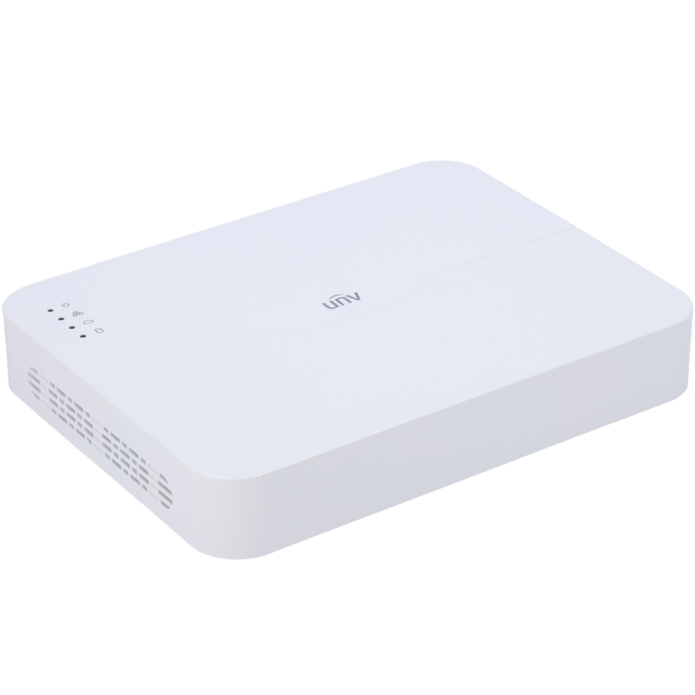 Uniview UV-NVR501-08B-LP8-IQ NVR – 8ch · PoE · 1 HDD · 16MP - Imagen 3
