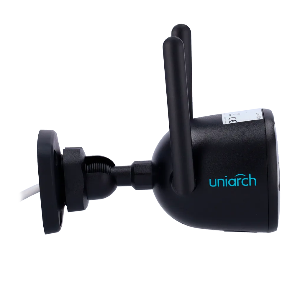 Cámara IP Bullet Uniview UV-UHO-B2D-M5F3D-BLACK 5MP IR 20m