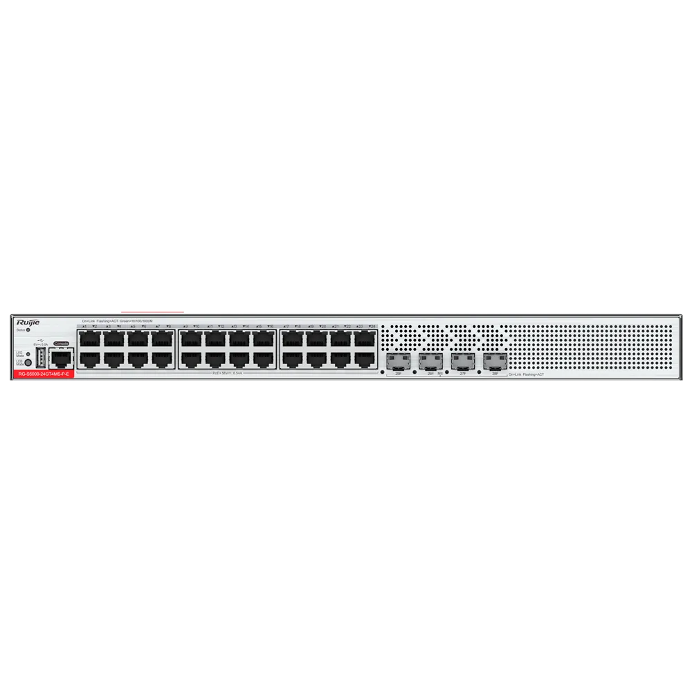 WIS-S5000-24GT4MS-P-E Switch PoE Cloud Gestionado L2+