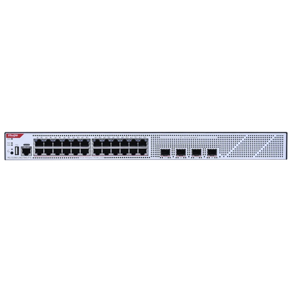 WIS-S5360-24GT4XS-P-E Switch L3 Gestionable 24 Puertos PoE