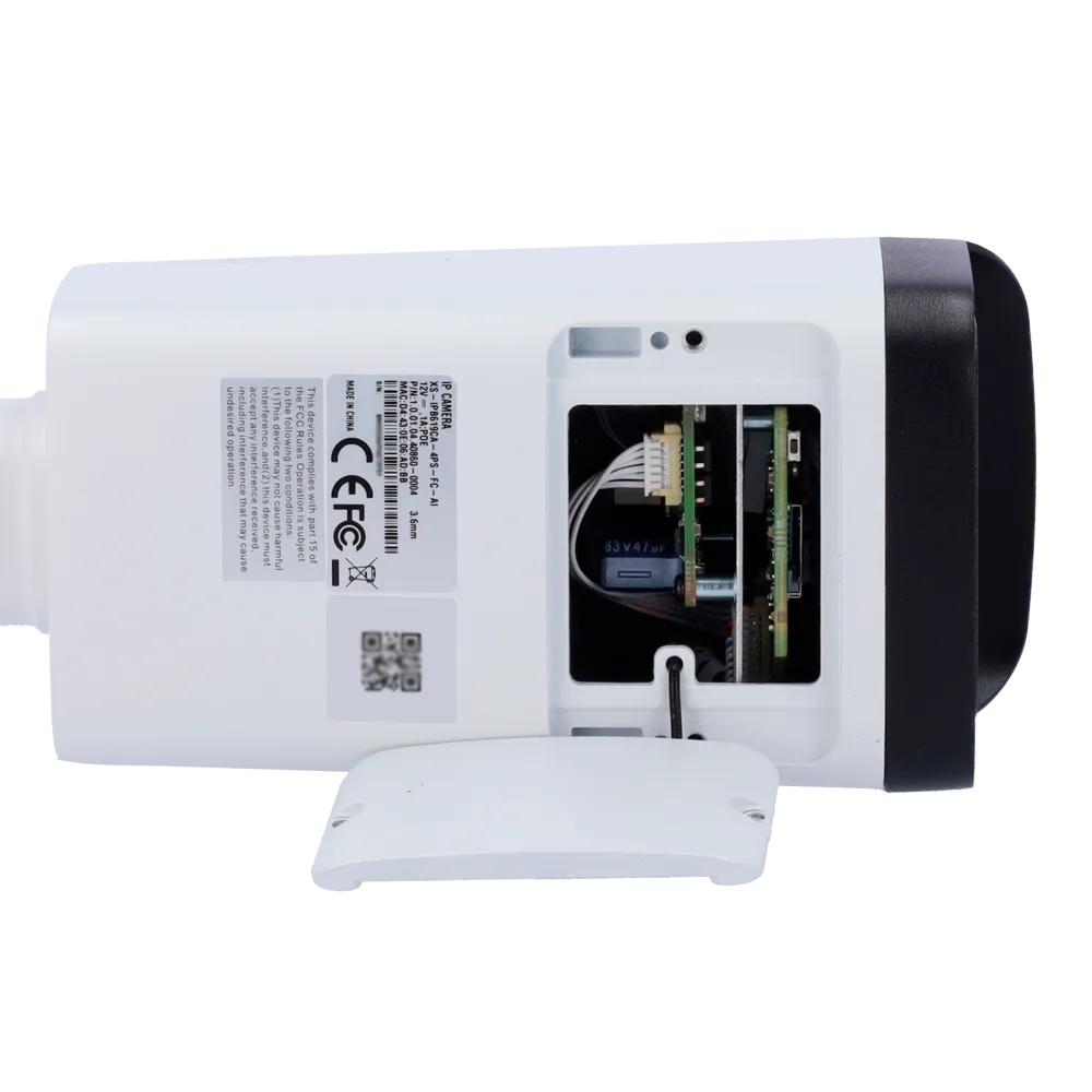 Cámara Bullet IP Pro X-Security XS-IPB619CA-8PS-FC-AI 8MP IA