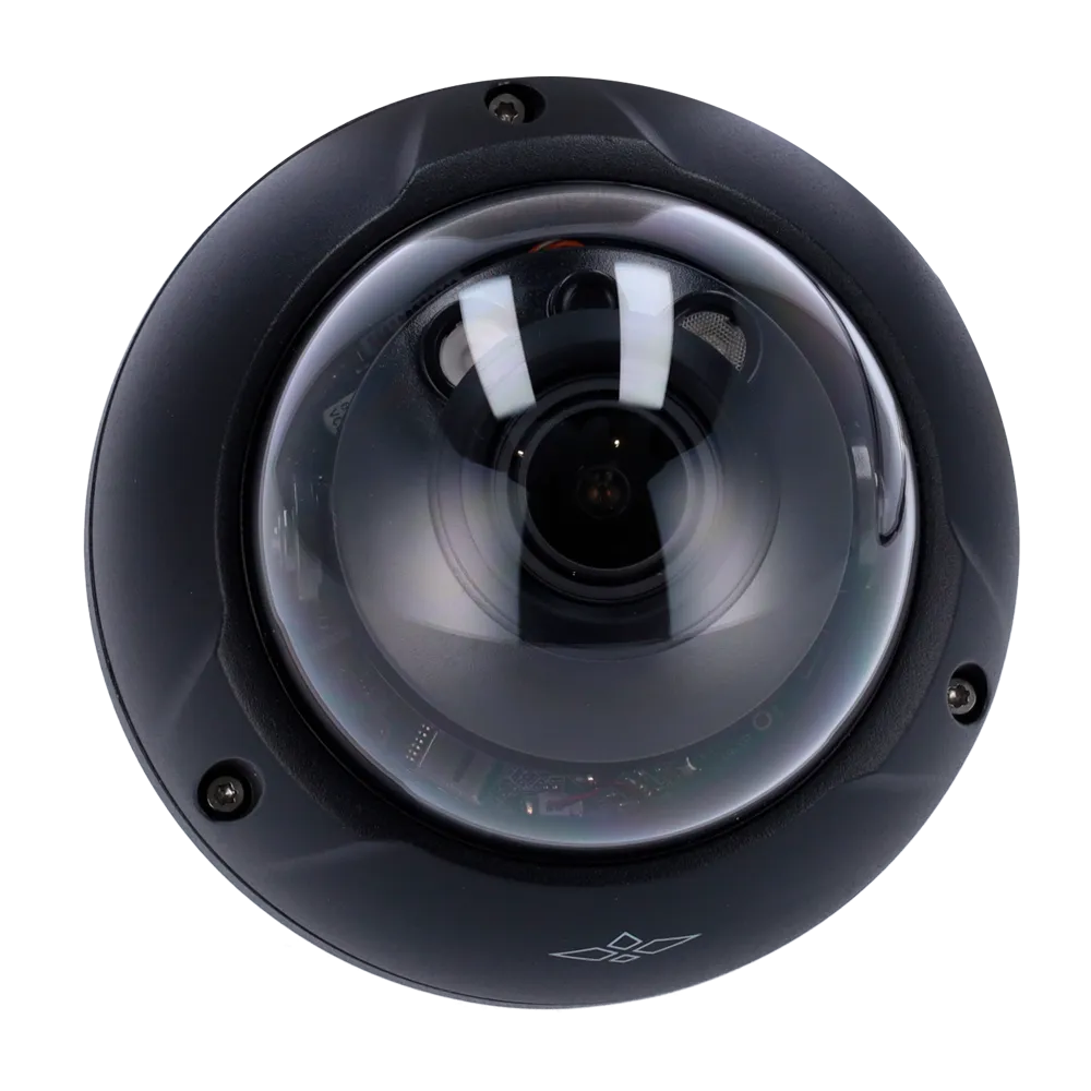 Cámara Domo IP 4MP XS-IPB830ZWA-4P-AI-BLACK Motorizada IA