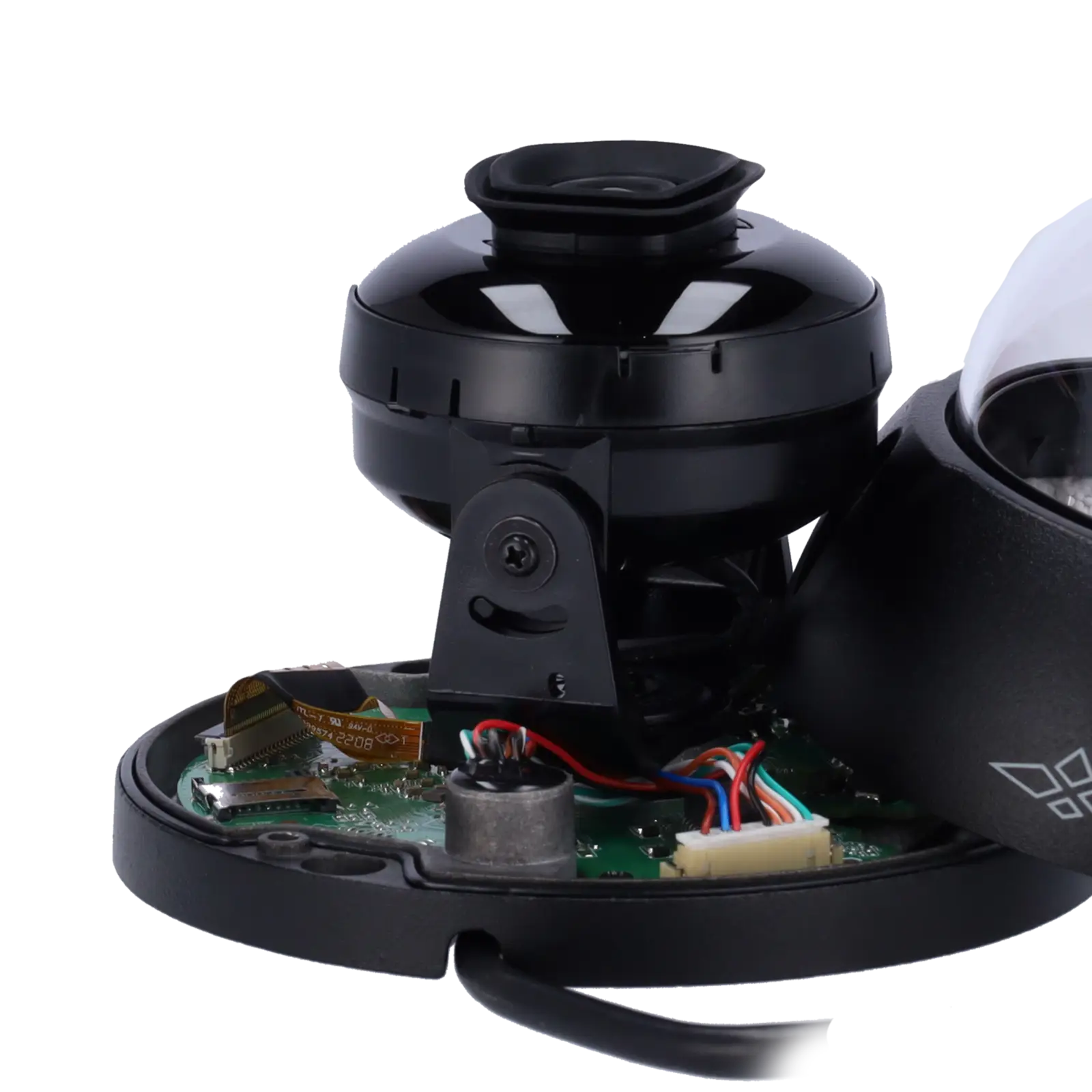 Cámara Domo IP 4MP XS-IPD842SW-4P-AI-BLACK PoE IR30m WizSense