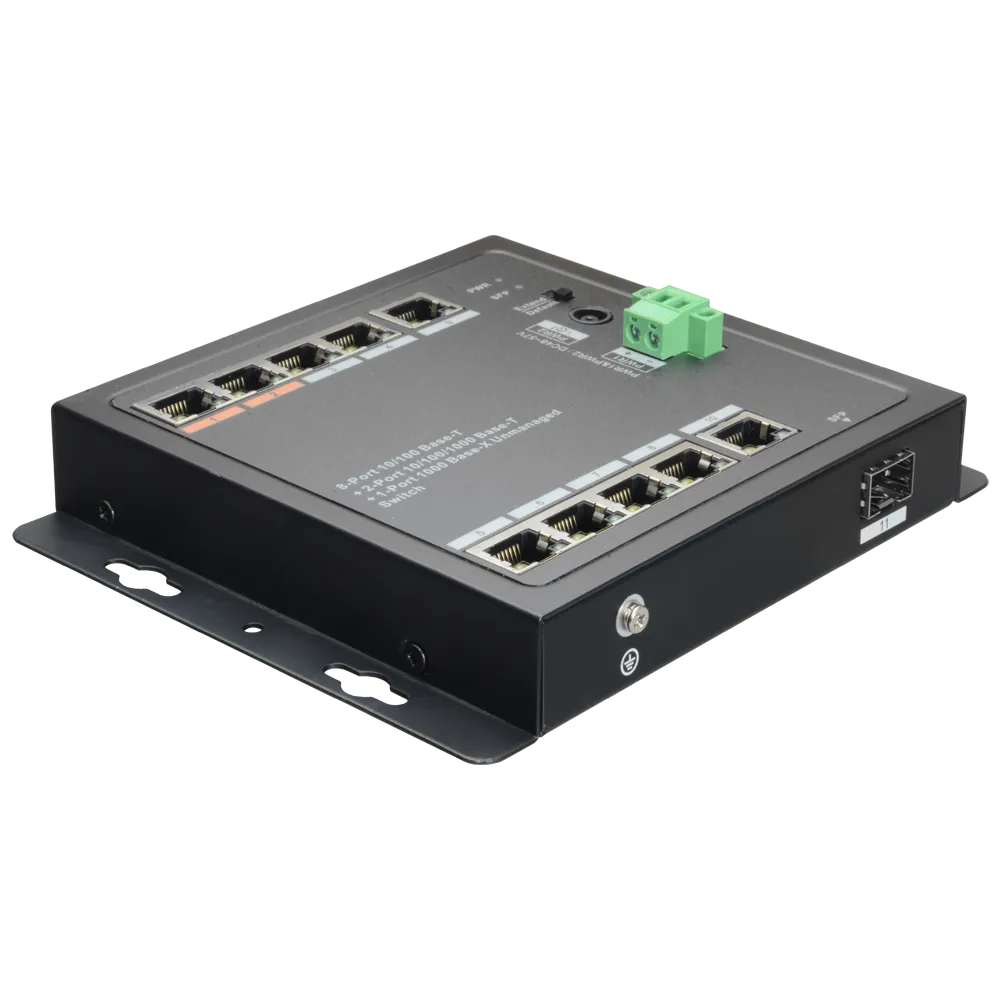 Switch PoE X-SECURITY XS-SW1108HIPOE-96DIN 8 Puertos Gigabit