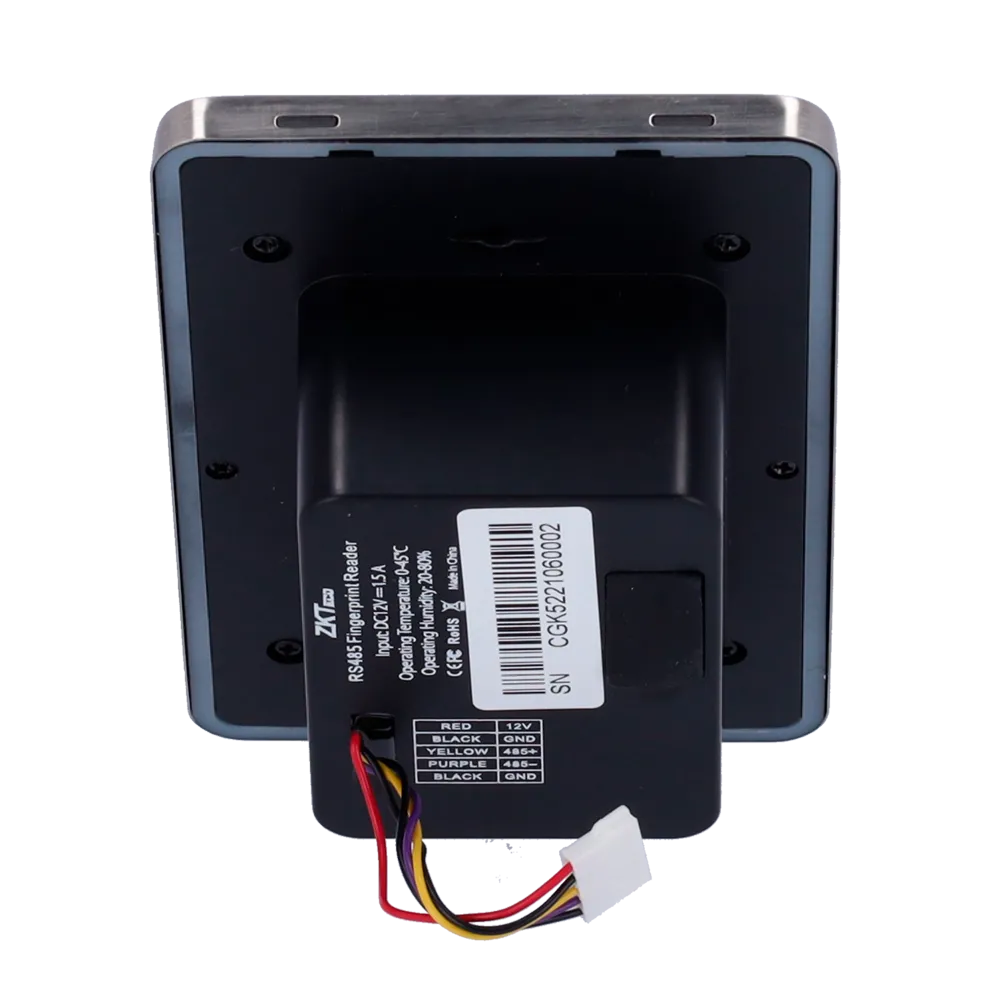 Terminal Biométrico ZK-FR1500A-WP-MF Huella RFID Exterior