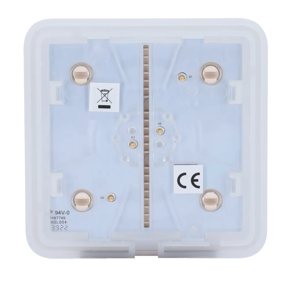 AJ-SOLOBUTTON-1G2W-IVO Interruptor Ajax Marfil 2 Vías