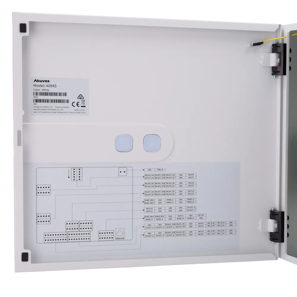 Controlador AK-A094S Akuvox para Gestión de Accesos IP
