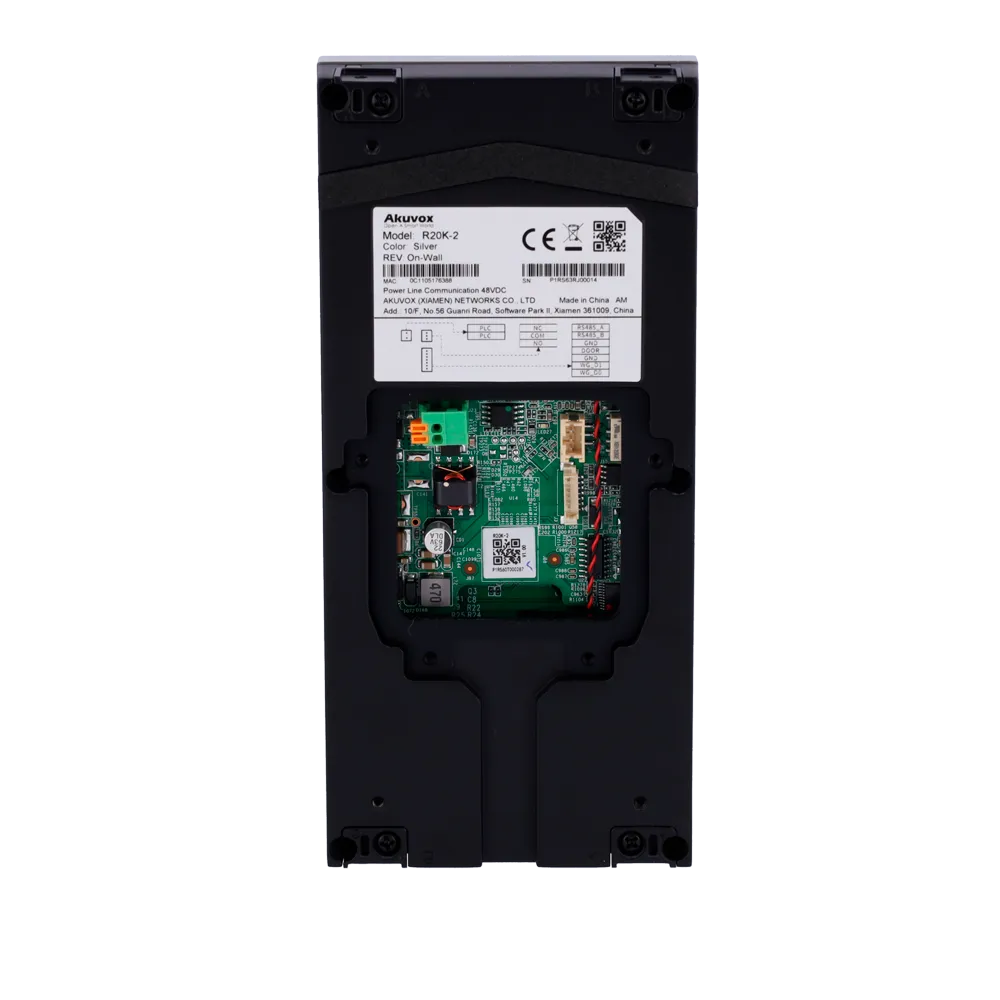 Placa Videoportero Akuvox AK-R20K-2 2 Hilos 2Mpx IP65