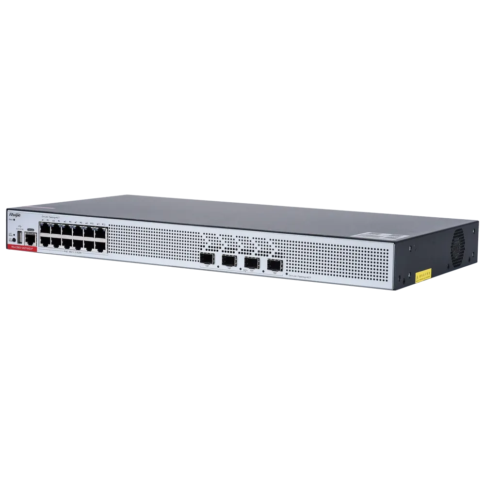 Switch Gestionable PoE+ Ruijie RG-CS83-12GT4XS-P 12 Puertos
