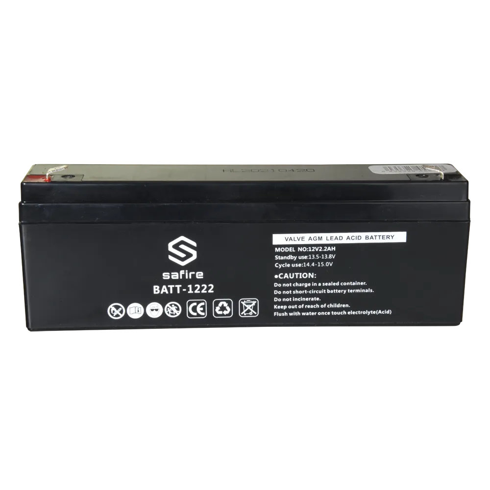 Batería BATT-1222 12V 2.3Ah AGM para Centrales Incendio