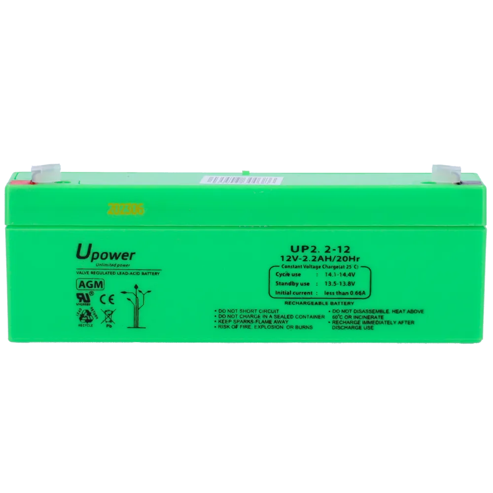 Batería BATT-1223-U para Centrales de Incendio 12V 23Ah