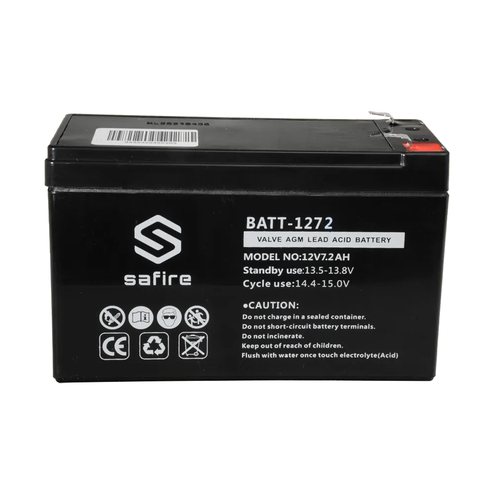 Batería BATT-1272 12V 7.2Ah para Centrales de Incendio