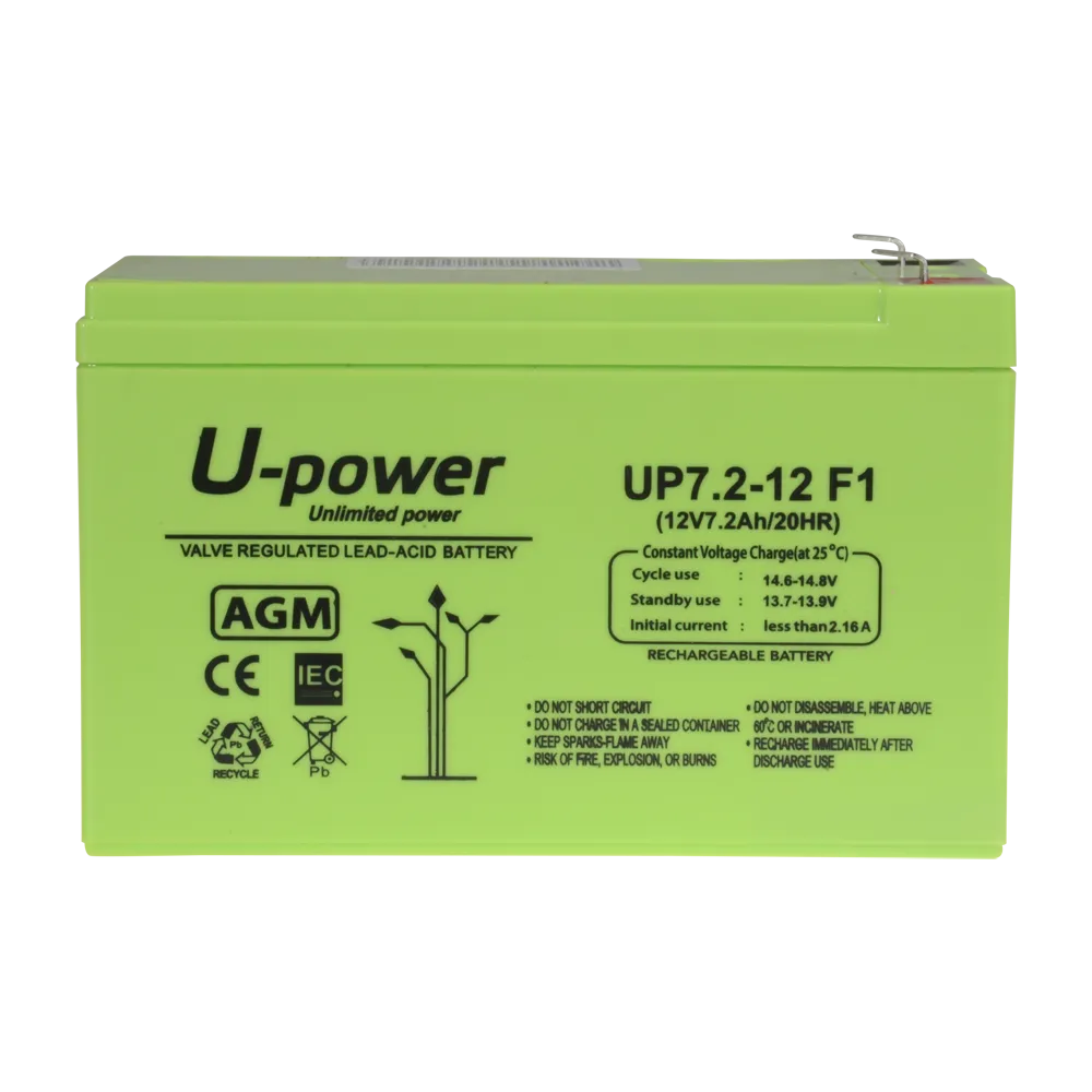 Batería Recargable BATT-1272-U 12V 7.2Ah AGM Upower