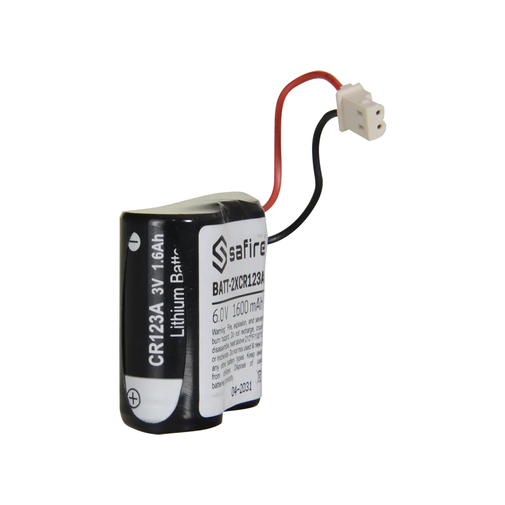 Batería BATT-2XCR123A para Centrales de Incendio