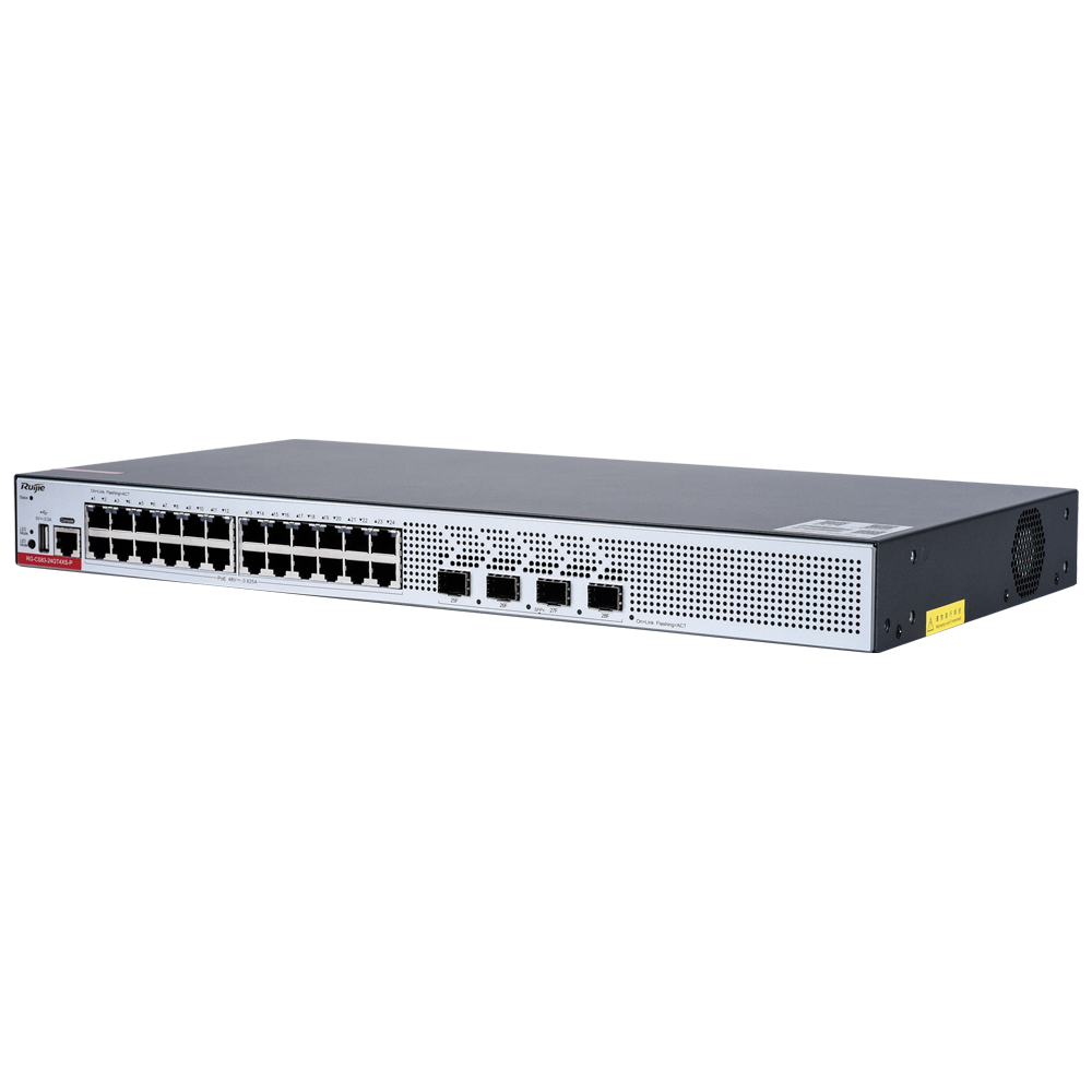 Reyee - RG-CS83-24GT4XS-P - Switch 24P Gigabit PoE Gestionable SFP - Imagen 3