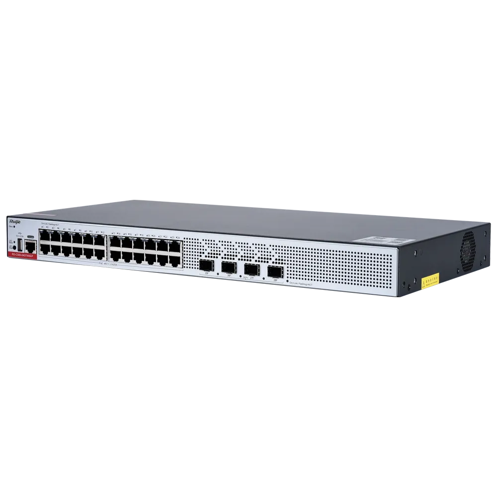 Switch Gestionable PoE+ Ruijie RG-CS83-24GT4XS-P 24 Puertos