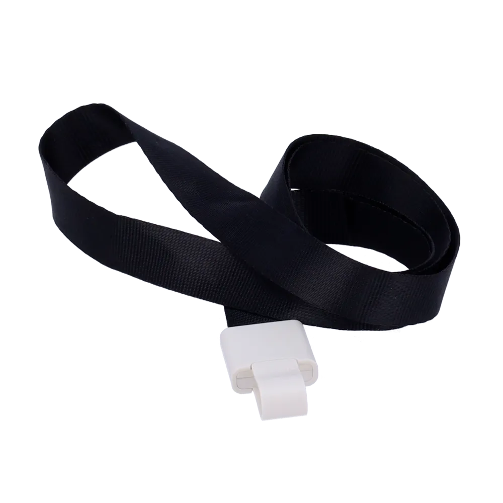 Llavero Portacredenciales CARD-HOLDER-V-BLACK Negro Vertical