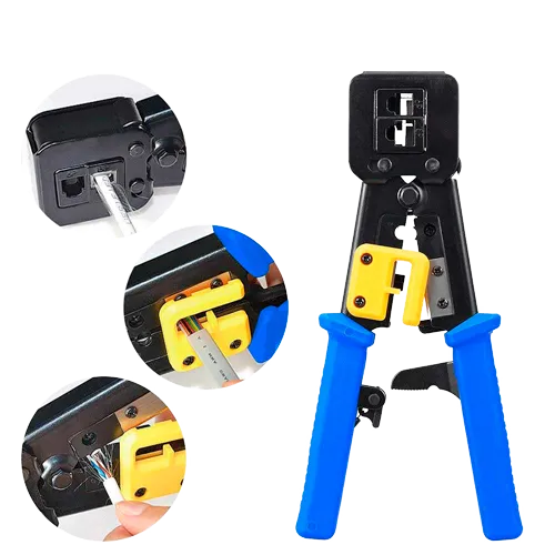 Crimpadora RJ45/RJ11/RJ12 CON300-CRIM-EZ Profesional
