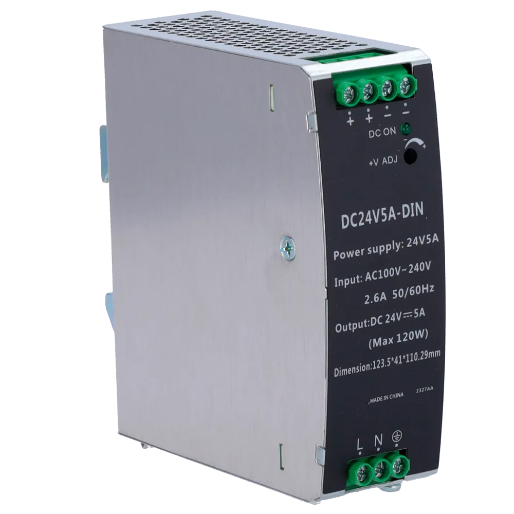 Fuente Conmutada DC24V5A-DIN 24V 120W Carril DIN