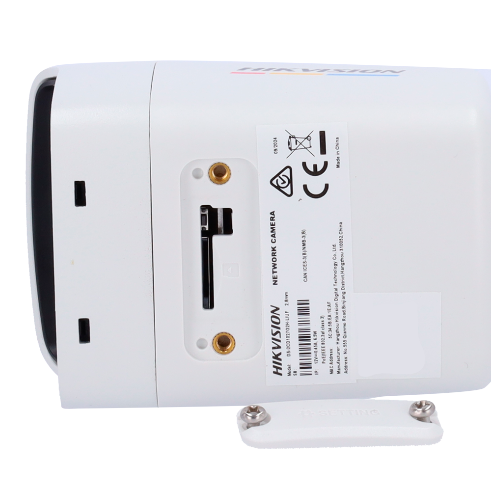 HIKVISION DS-2CD1027G2H-LIUF(2.8mm) IP Bullet 2MP 2.8mm IR 30m IP67 - Imagen 3