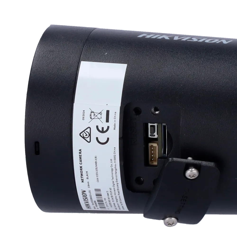 HIKVISION DS-2CD2063G2-LI2U(2.8mm)(BLACK) Cámara IP Bullet 6MP