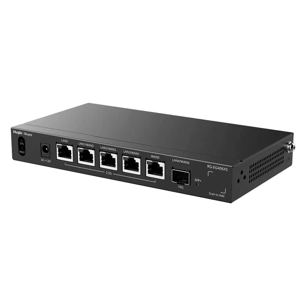 Router Industrial Reyee RG-EG406XS 2.5G Cloud Managed