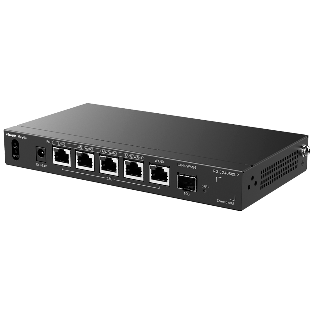 Reyee - RG-EG406XS-P - Router industrial (PoE) - Imagen 3