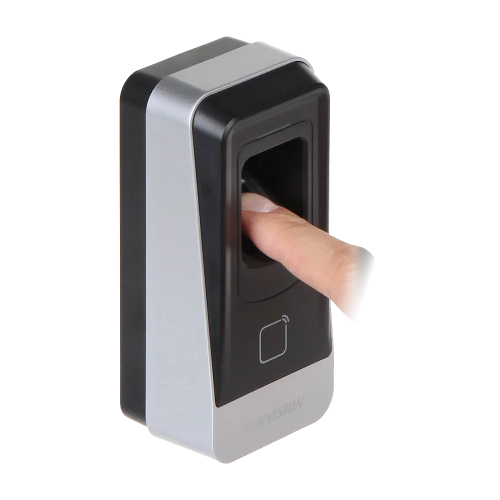 Terminal Biométrico HIKVISION DS-K1201AEF Huella RFID Exterior