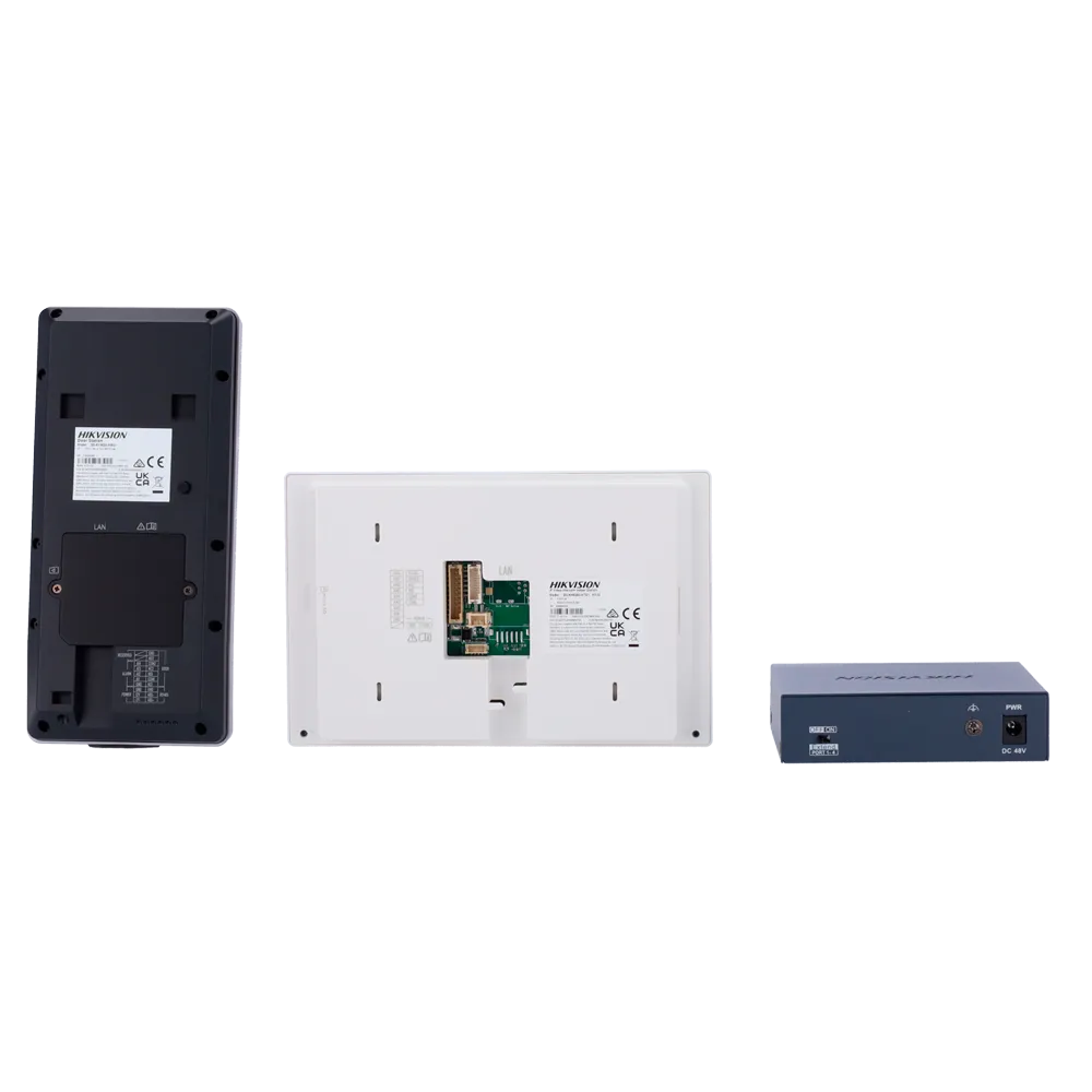 Kit Videoportero IP WiFi PoE Hikvision DS-KIS902-S
