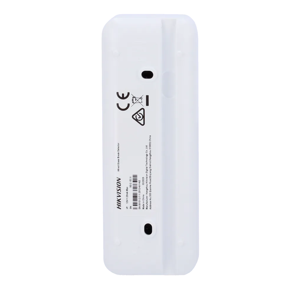 Detector Cableado Rotura Cristal DS-PDBG8-EG2 Hikvision