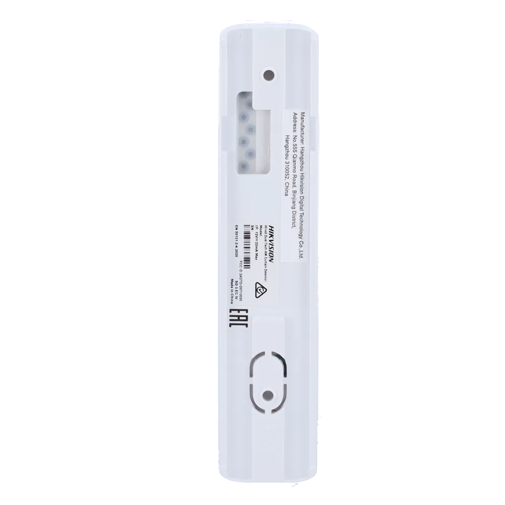 Detector Cableado Cortina DS-PDC10AM-VG3 PIR Antimascotas