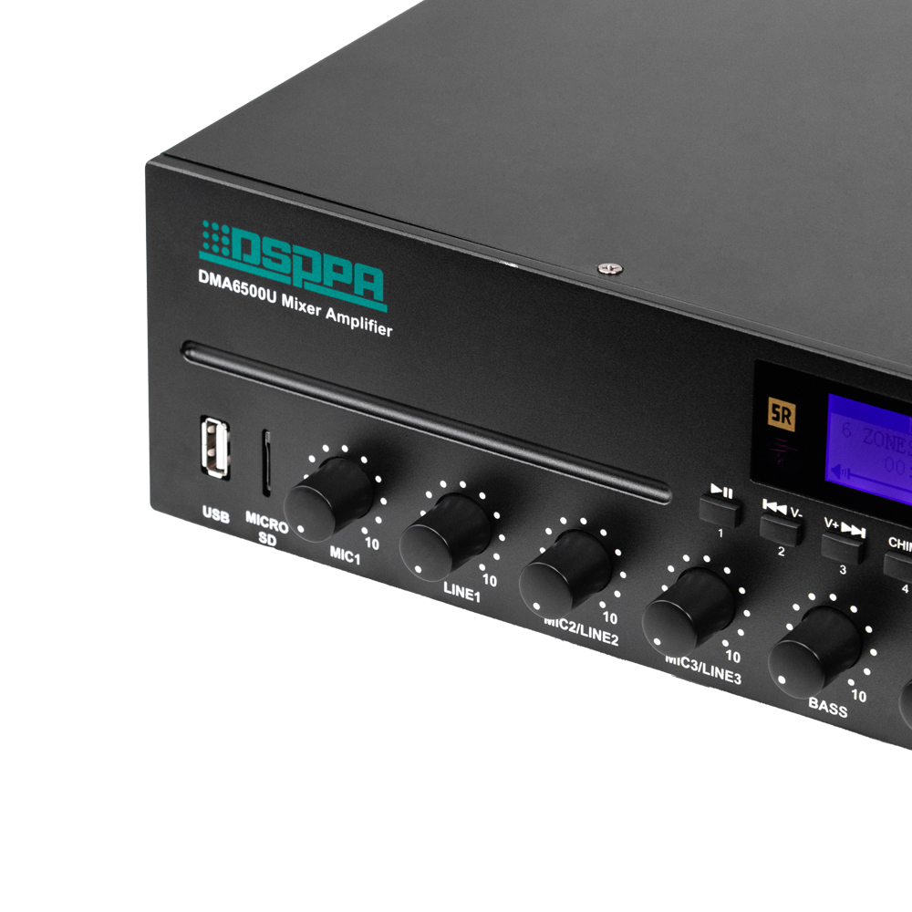 DSPPA - DSPPA-DMA6500U - Amplificador 500W 100V - Imagen 3