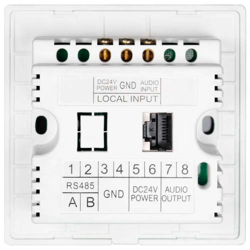 Panel Control Megafonía DSPPA MAG505S Táctil Pared