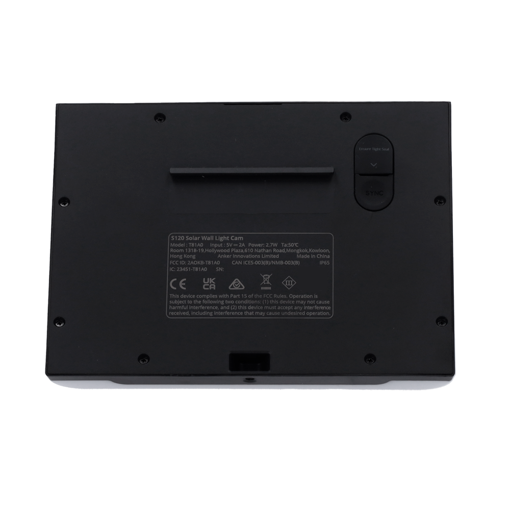 Eufy EUFY-SOLARWALL-LIGHTCAM-S120 Accesorio panel solar batería - Imagen 3