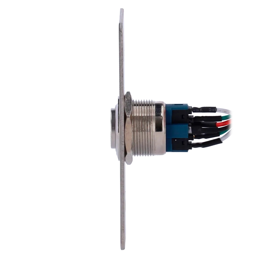 Pulsador Liberación EXITBUTTON303-SLIM-LED Acero Inoxidable
