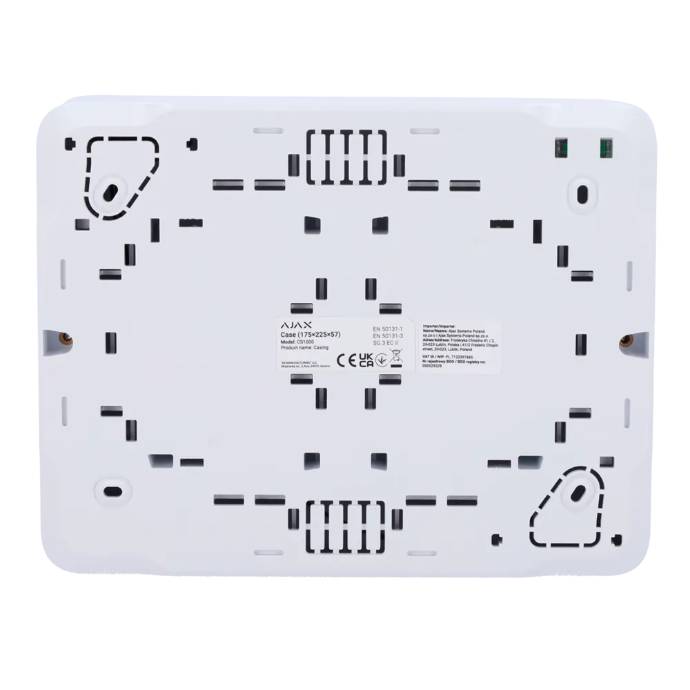 Carcasa AJAX FIBRA-CASE-B175-W Blanca para Protección