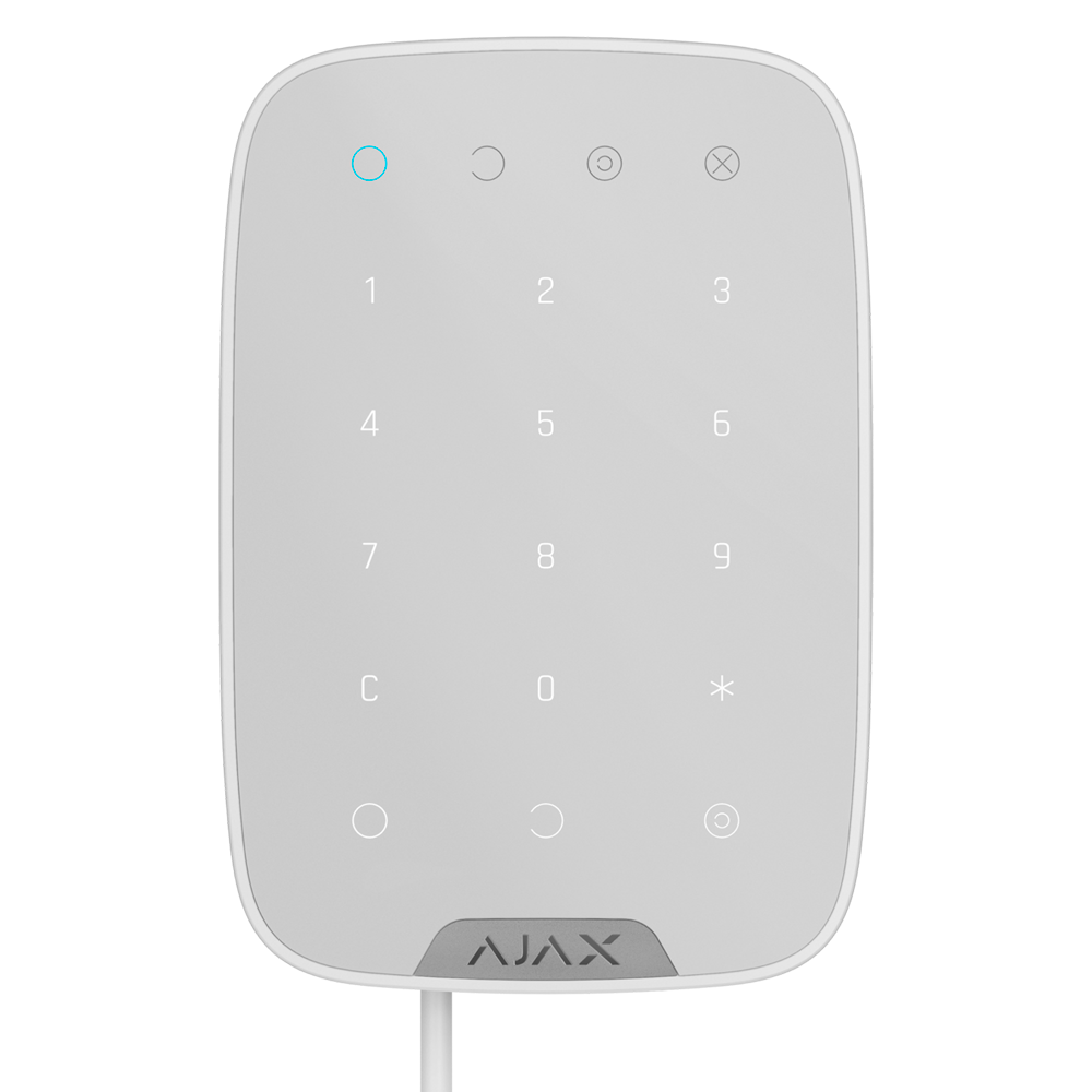 AJAX - FIBRA-KIT3-PRO-4G-W - Kit profesional Fibra blanco con teclado con sirena con cámara app - Imagen 3