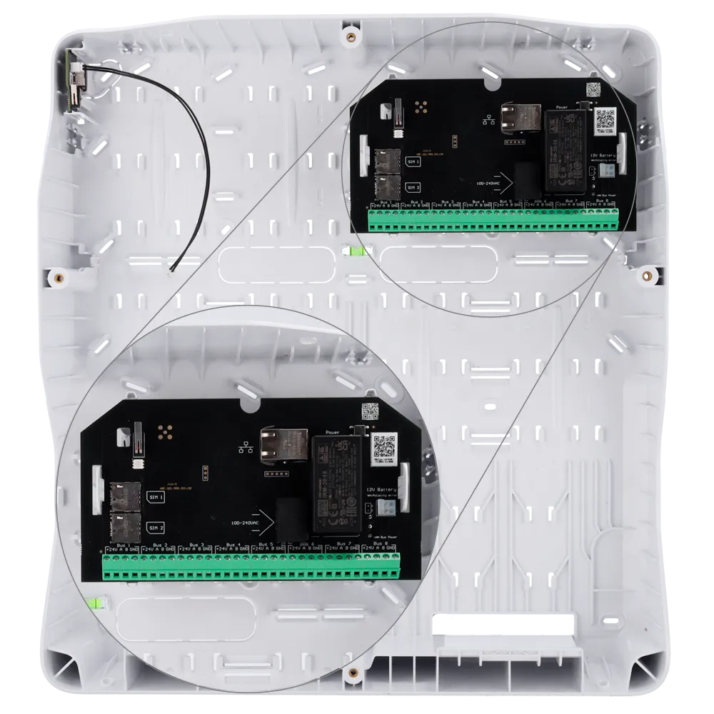 Soporte Tipo B FIBRA-MODULEHOLDER-B-W para Módulos Fibra Ajax