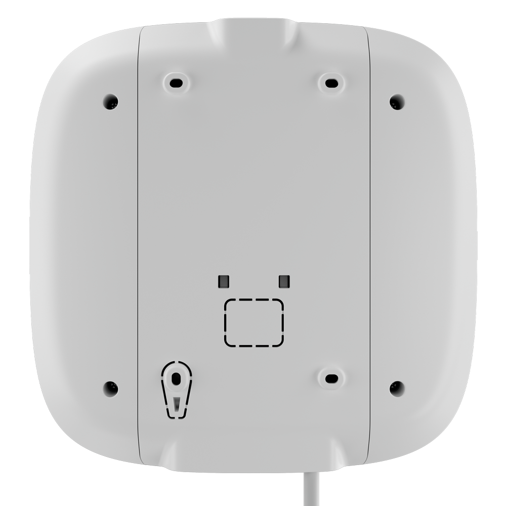 AJAX - FIBRA-STREETSIRENPLUS-W - Sirena exterior Fibra Cableada con flash 107 dB IP54 blanco Grado 3 NFA2P - Imagen 3