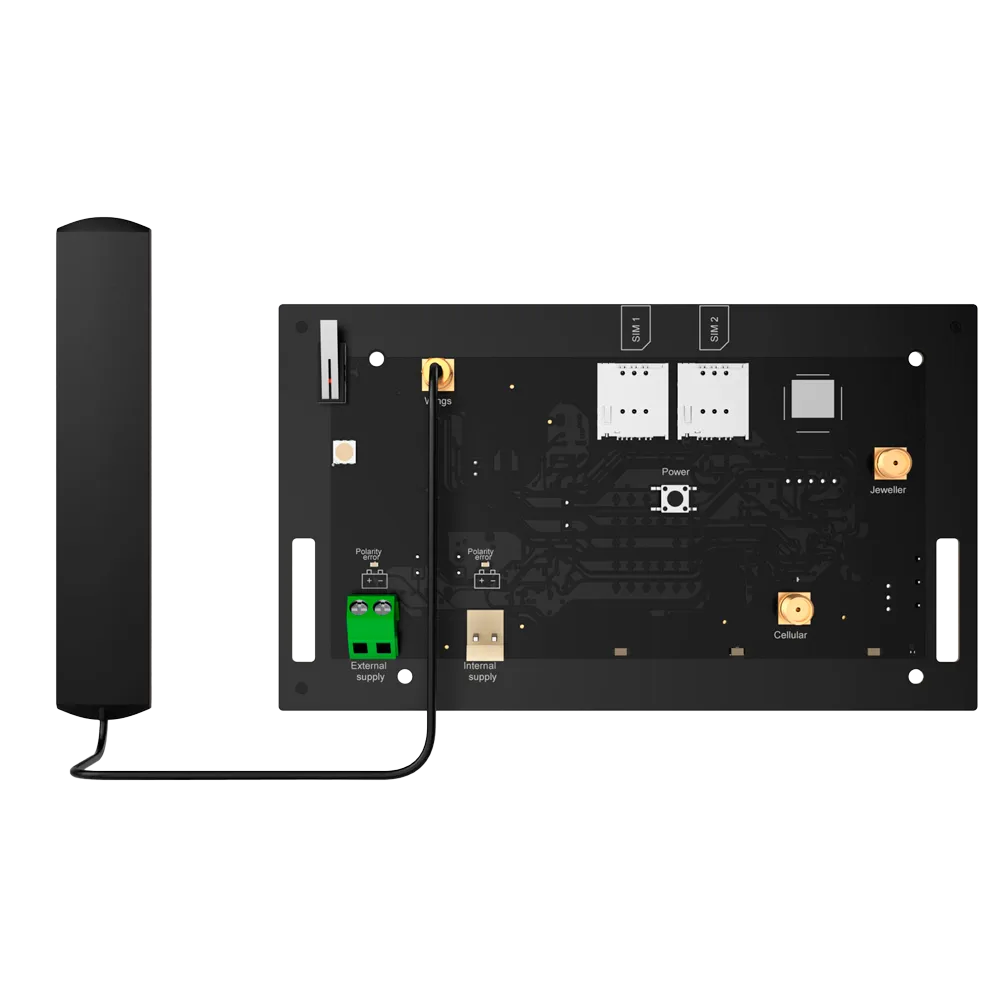 Ajax Hub 2 AJ-HUBBP-W Central Intrusión Grado 2 4G Dual SIM