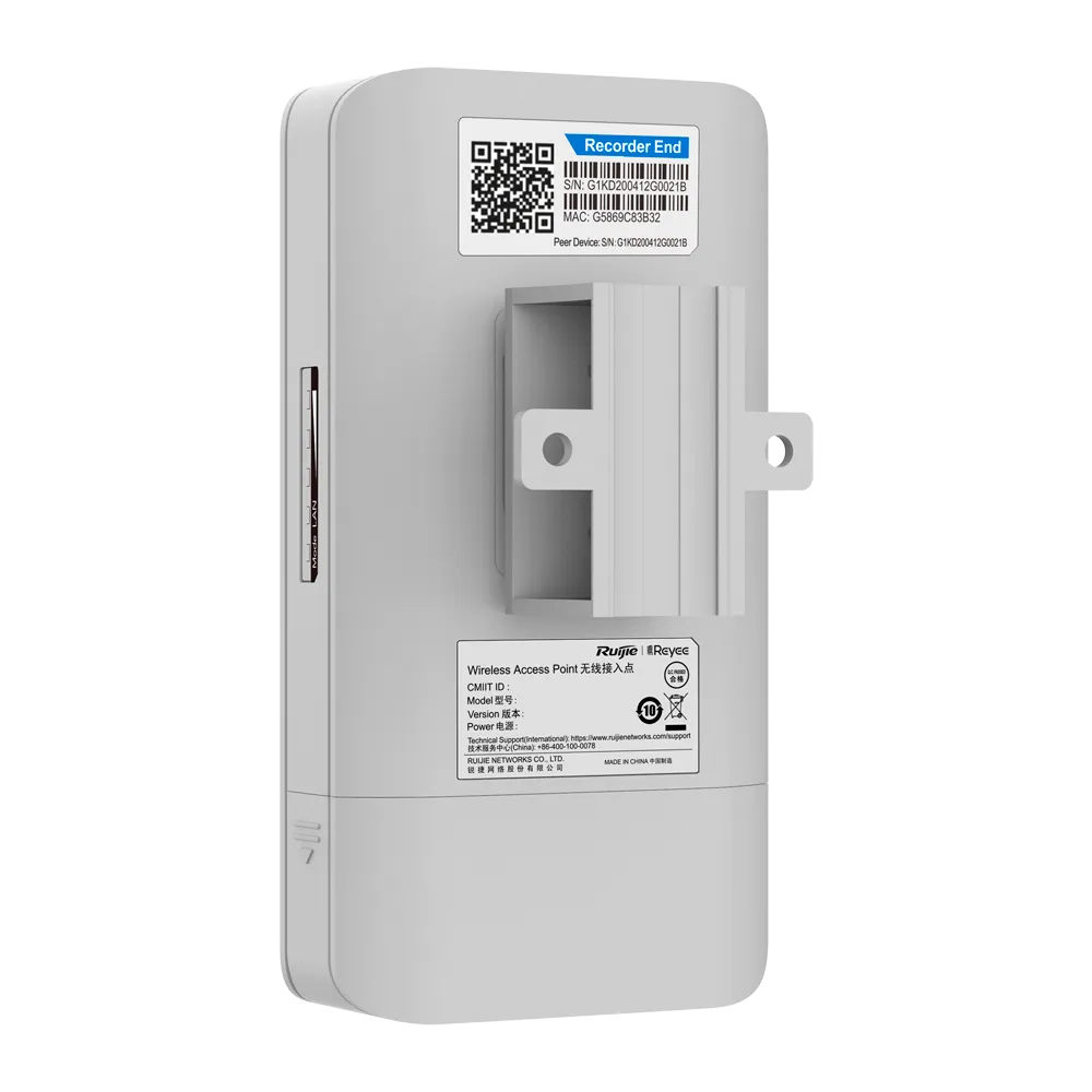 Radioenlace WiFi Reyee RG-EST100-E 500m 2.4GHz PoE