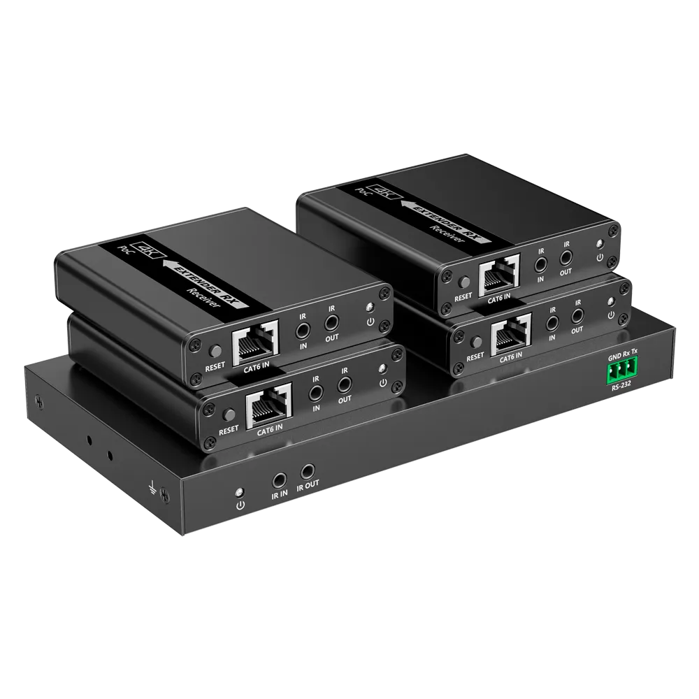 Splitter HDMI 1:4 4K 30Hz HDMI-SPL-1x4-4K30-CAT6 70m Cat6